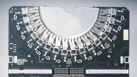 The LHCb Vertex Locator (VELO) - 2 half disks
