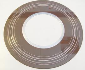 Single Platter of a CDC 7638 Disk Drive